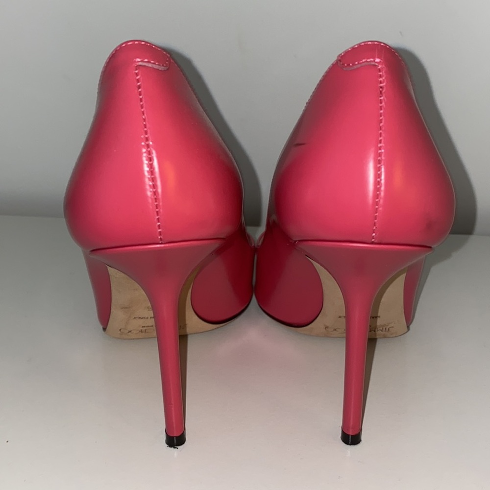 Bubble (Hot Pink) Jimmy Choo Pumps - Picture 2 of 6